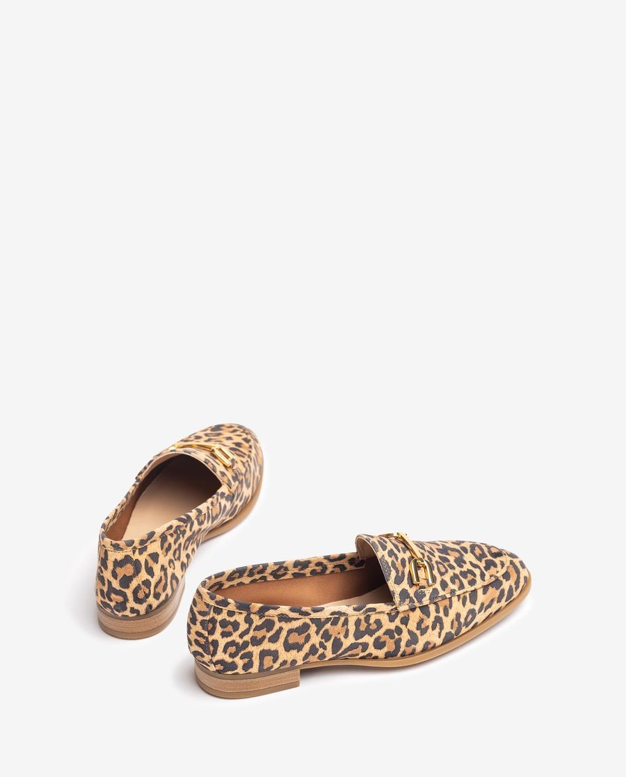 Mocassins ornés Unisa pour femme - Marron