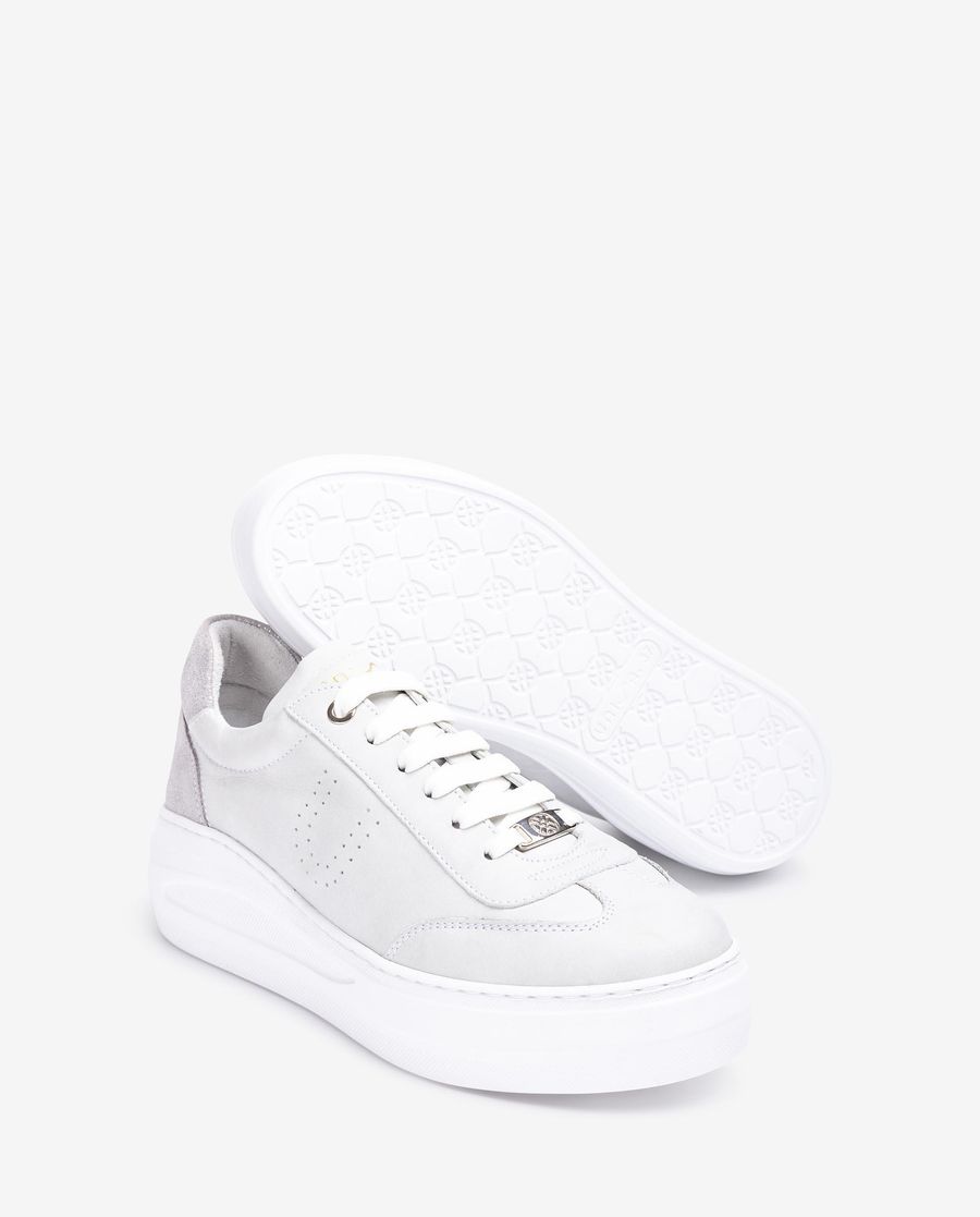 Chaussures de sport Unisa à semelles longues pour femme - Blanc