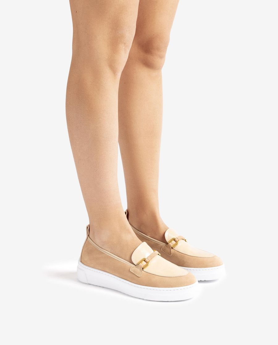 Mocassins ultra-légers pour femme Unisa - Beige