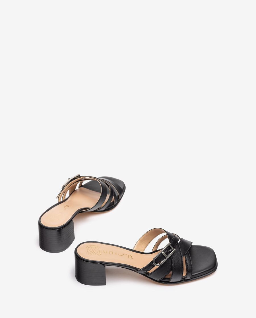 Sandales à lanières Unisa pour femme - Noir