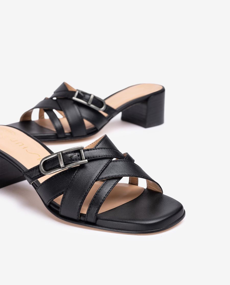 Sandales à lanières Unisa pour femme - Noir