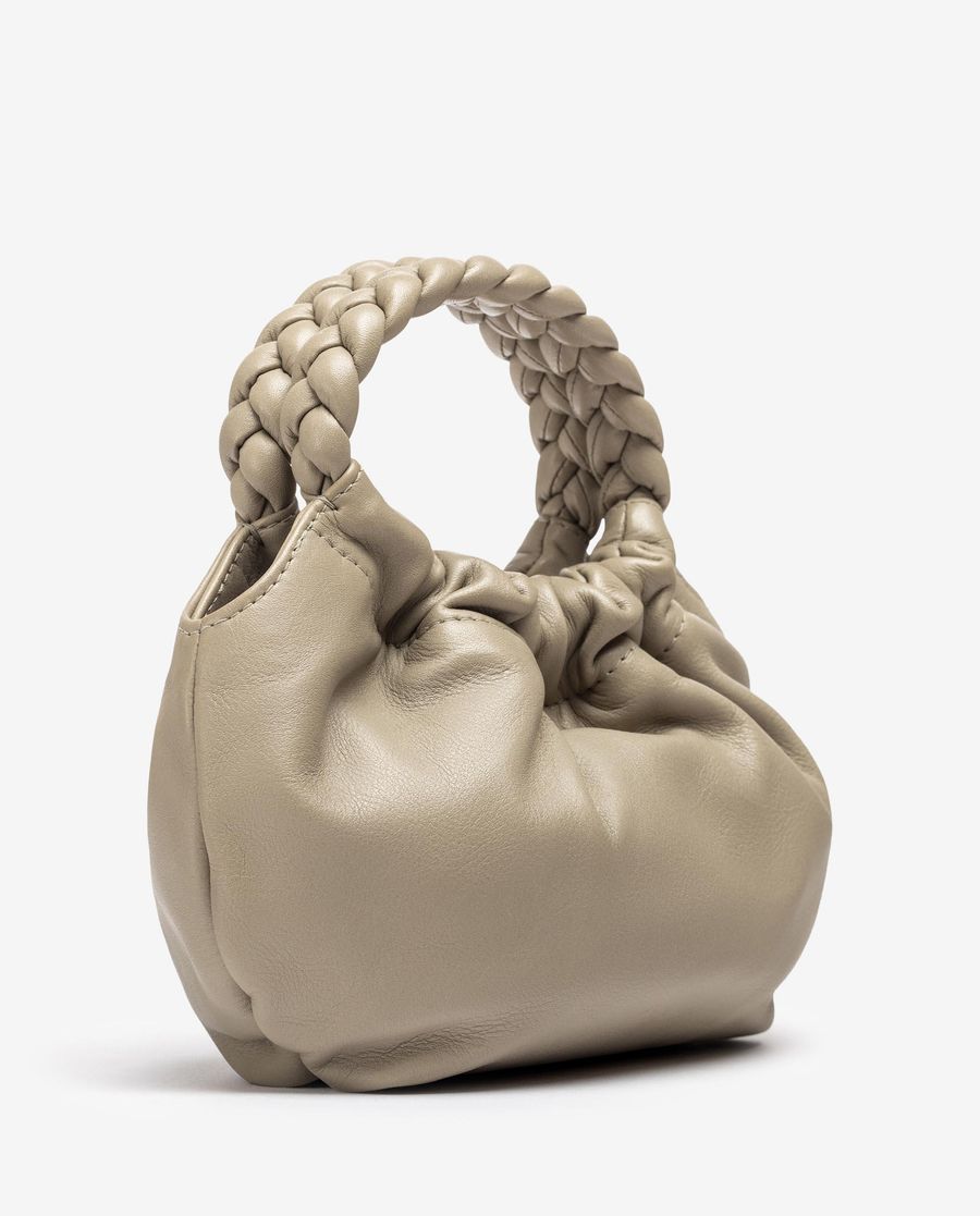 Petit sac à main Unisa Femme avec poignées tressées - Vert