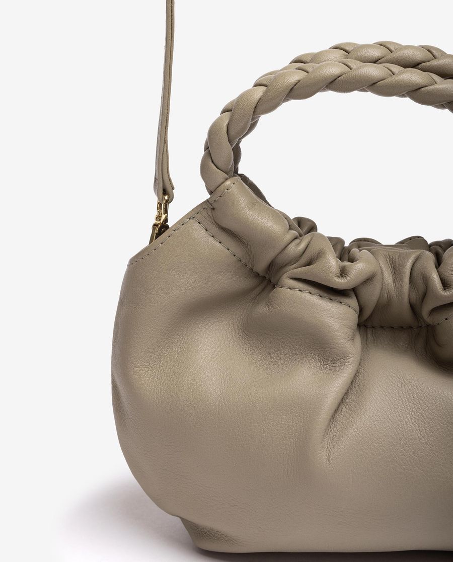 Petit sac à main Unisa Femme avec poignées tressées - Vert