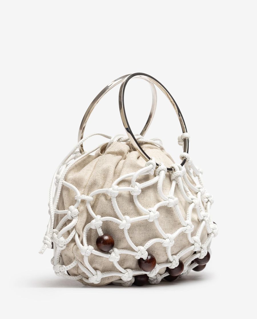 Petit sac noué Unisa pour femme - Blanc