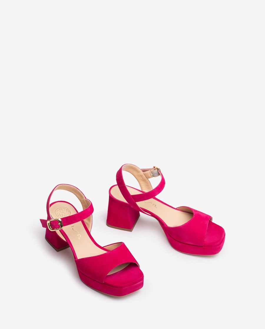 Sandales à talons compensés Unisa pour femme - Rose