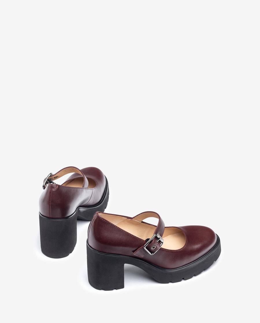 Babes Unisa en cuir ultraléger pour femme - Rouge