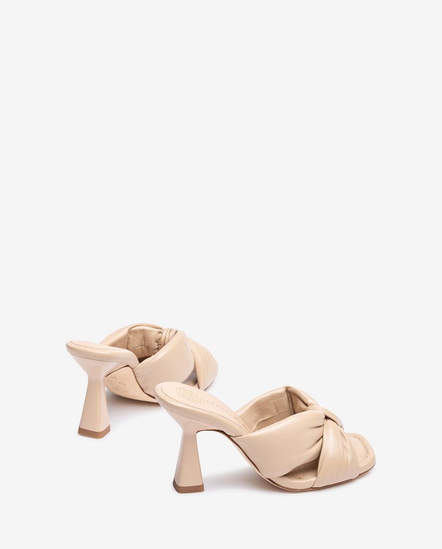 Sandales à nœud large Unisa pour femme - Beige