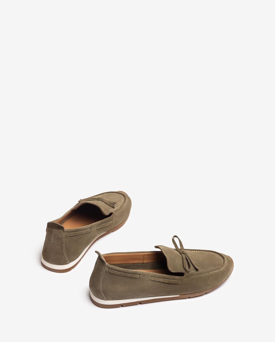 Mocassins bateau Unisa Femme - Vert