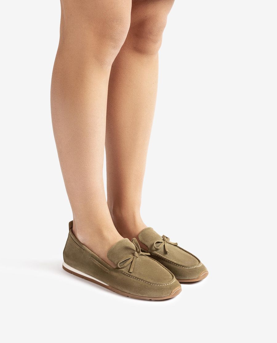 Mocassins bateau Unisa Femme - Vert