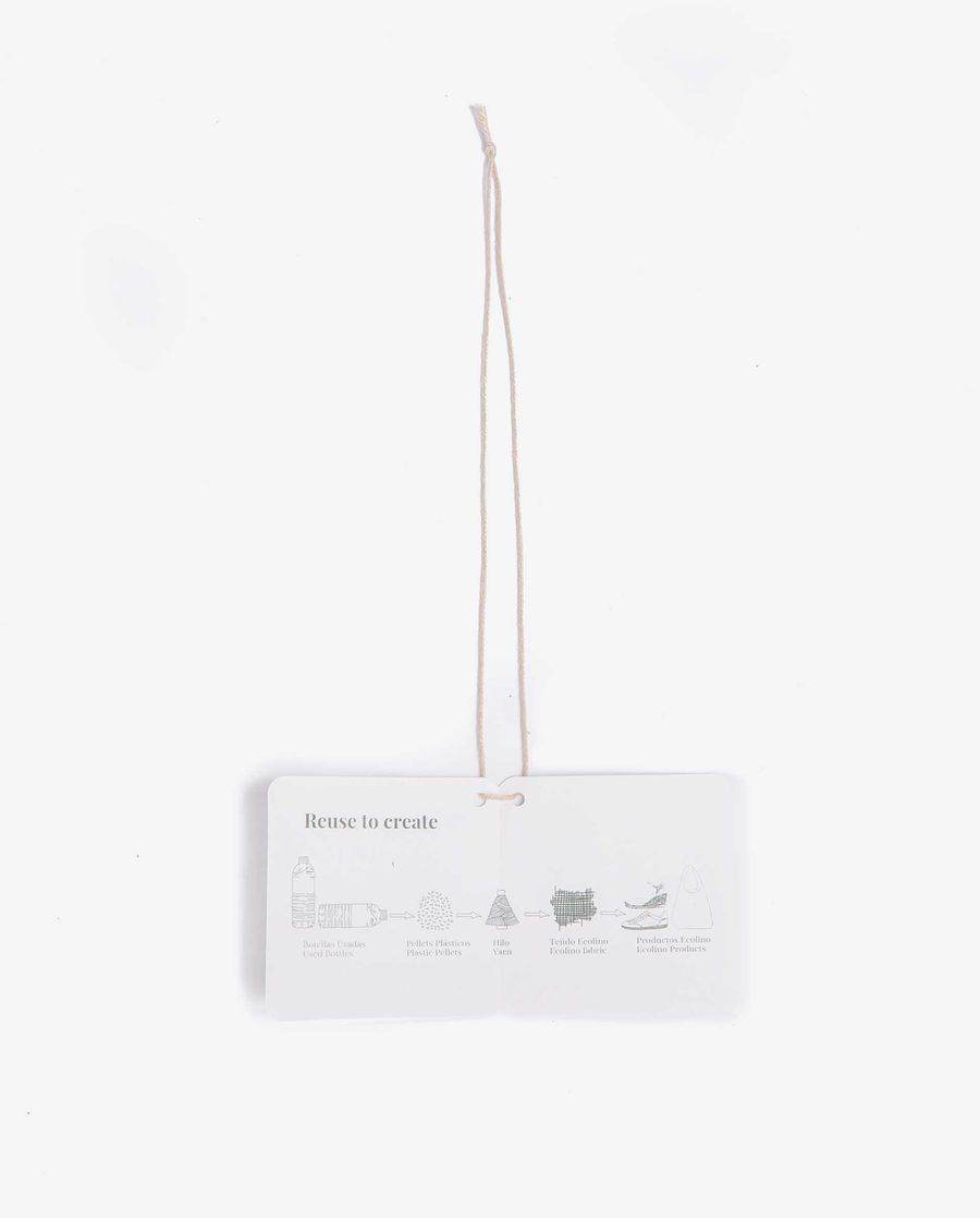 Maxi sac de plage en tissu recyclé Unisa pour femme - Marron