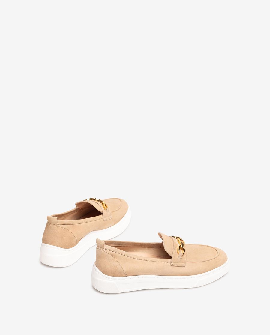 Mocassins à semelle sportive Unisa pour femme - Beige