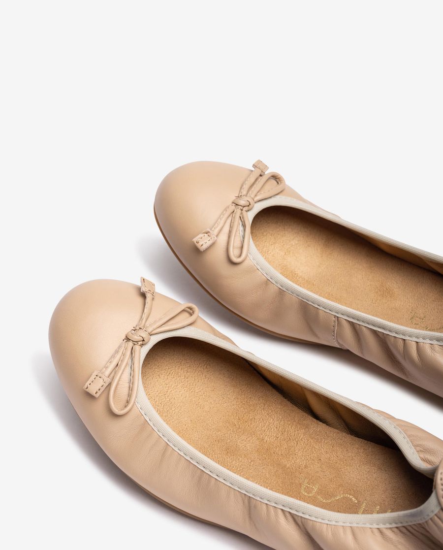 Unisa pour femme Ballerines à bout rond - Beige