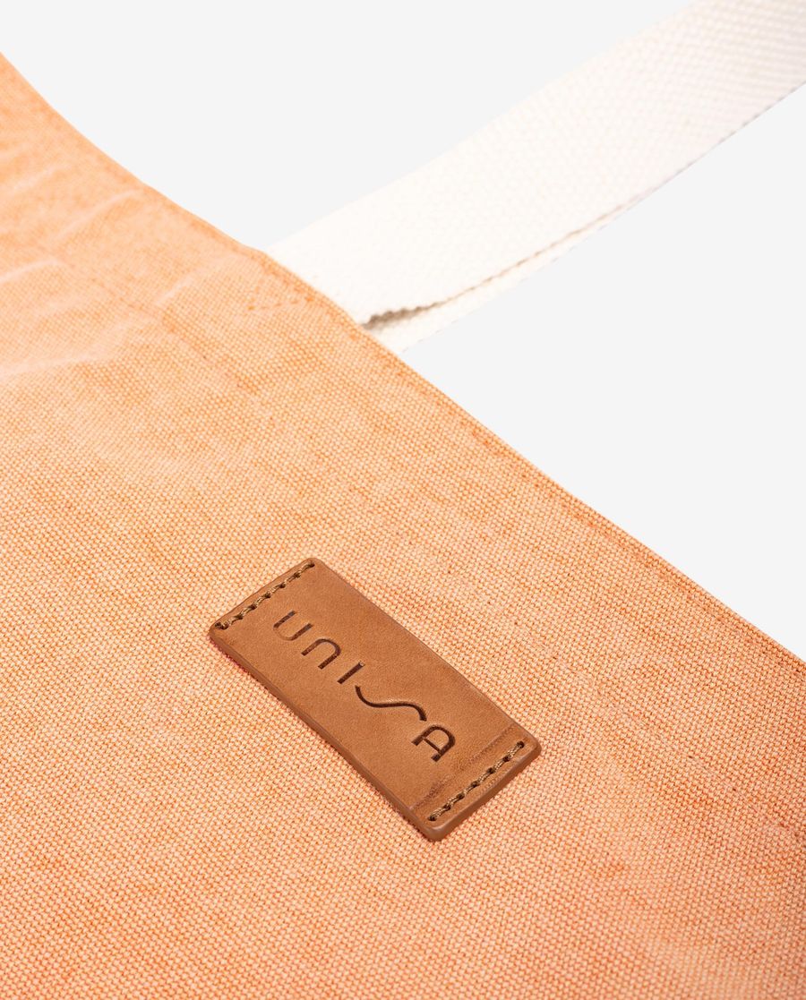 Sac de plage Maxi Unisa Femme en tissu recyclé - Orange