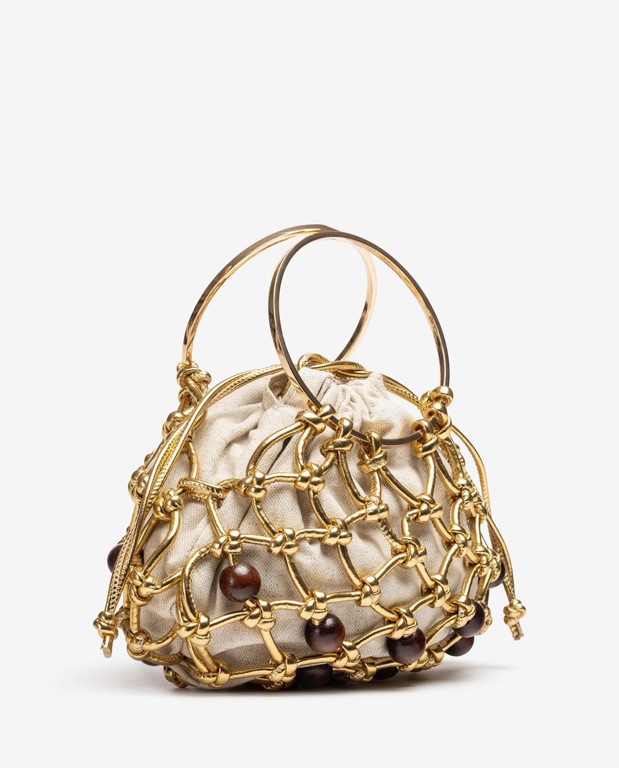 Petit sac noué Unisa Femme - Doré