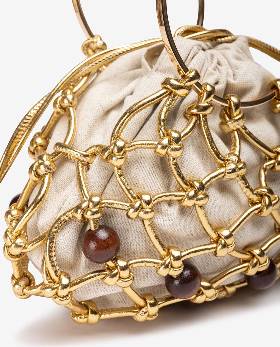Petit sac noué Unisa Femme - Doré