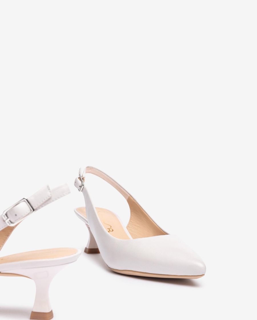 Sandales à bride arrière et talon peint Unisa pour femme - Gris