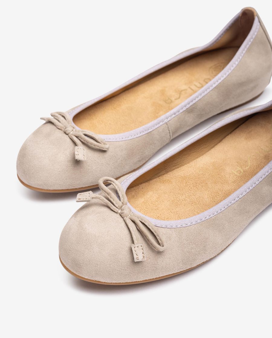 Unisa pour femme Ballerines à bout rond - Beige