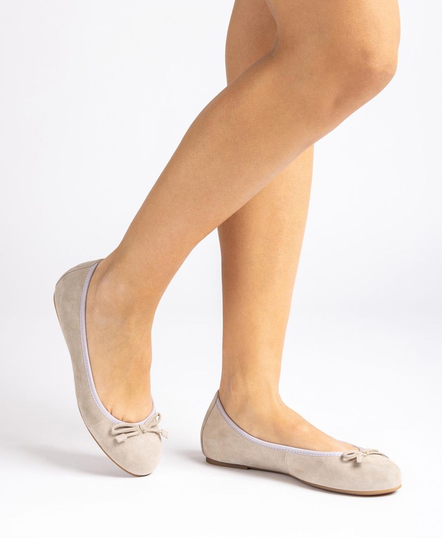 Unisa pour femme Ballerines à bout rond - Beige