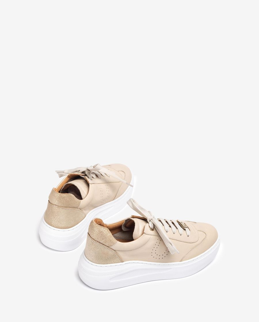 Chaussures de sport à semelles longues pour femme Unisa - Beige