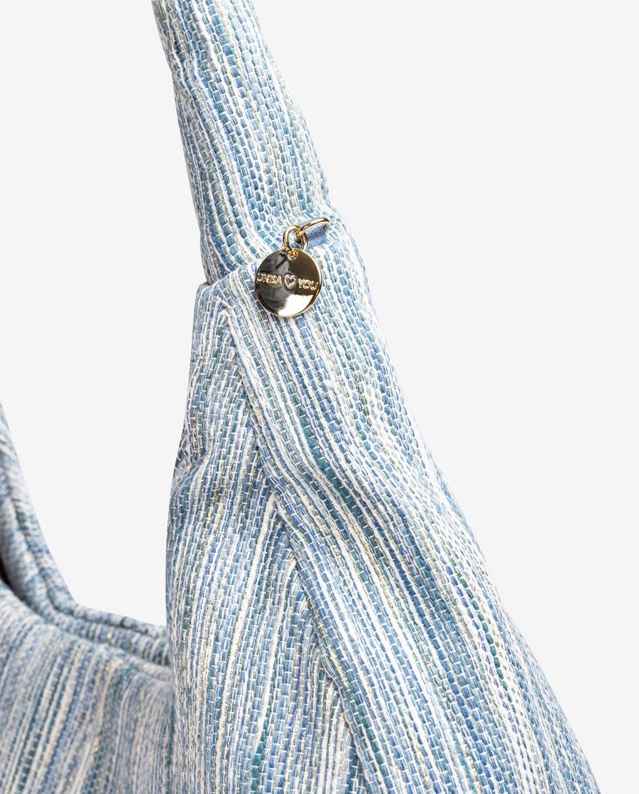 Grand sac fourre-tout Unisa pour femme - Bleu
