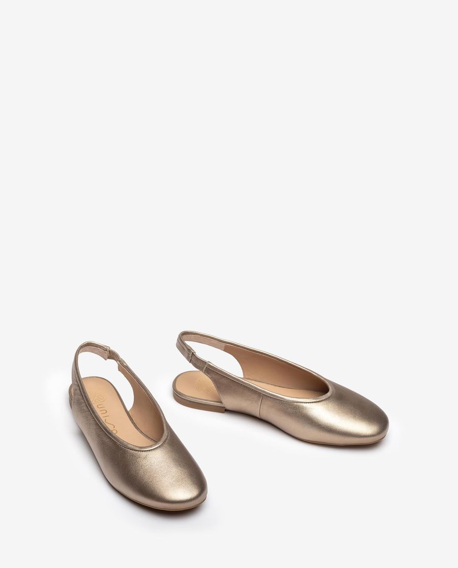 Ballerines plates Unisa Femme - Bronze