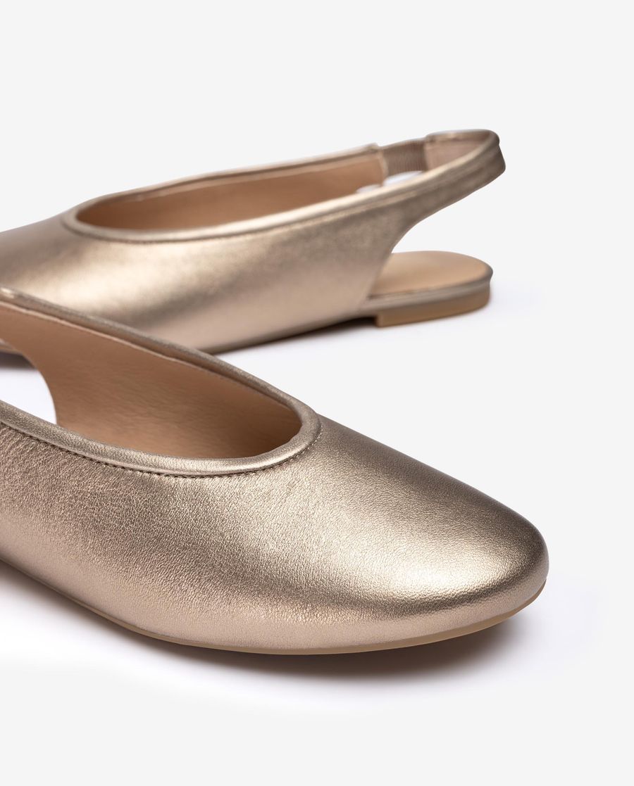 Ballerines plates Unisa Femme - Bronze