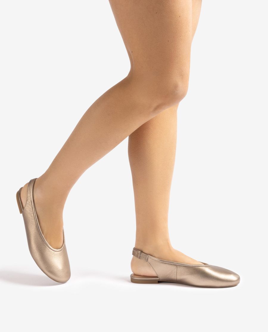 Ballerines plates Unisa Femme - Bronze