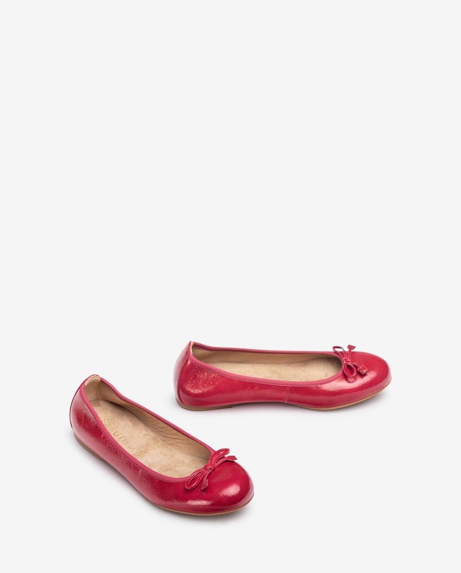 Ballerines à bout rond pour femme Unisa - Rouge