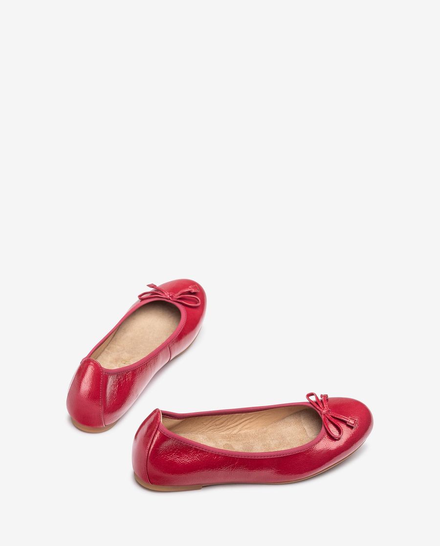 Ballerines à bout rond pour femme Unisa - Rouge