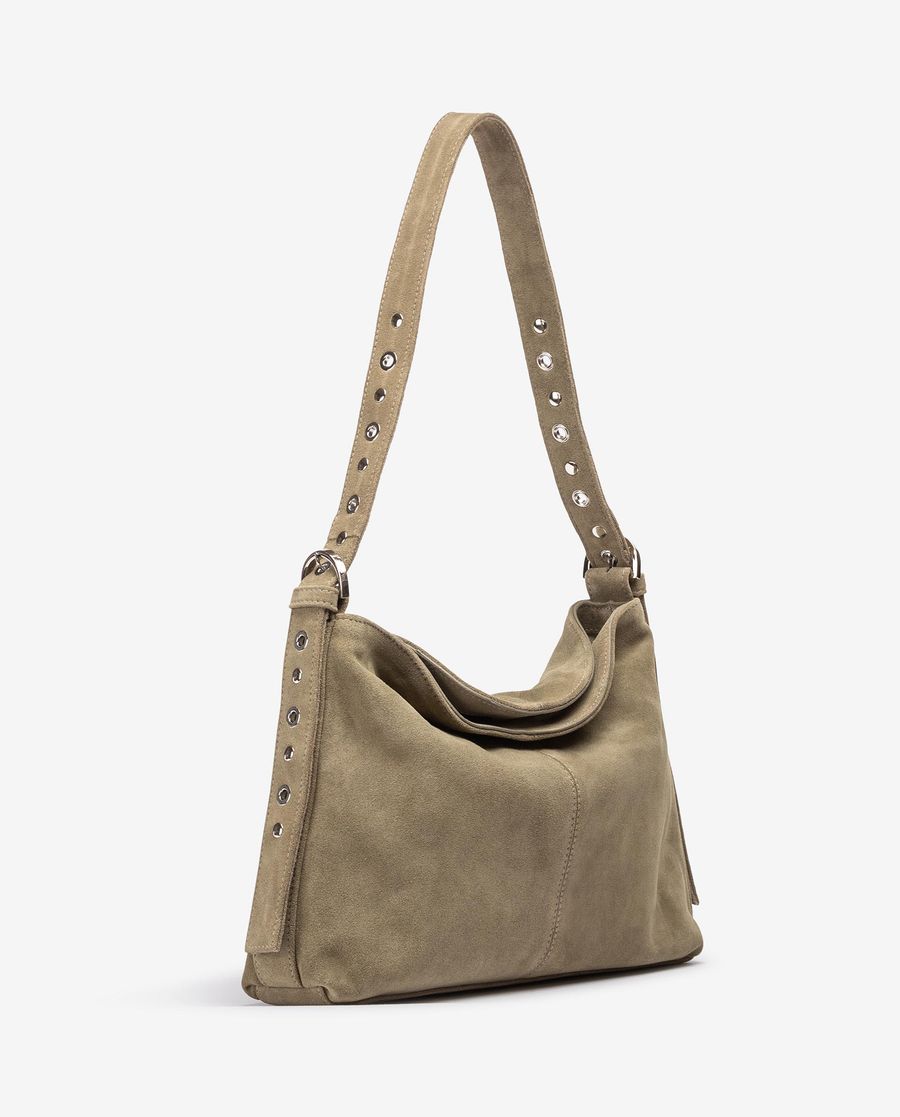 Sac cabas clouté moyen Unisa pour femme - Vert