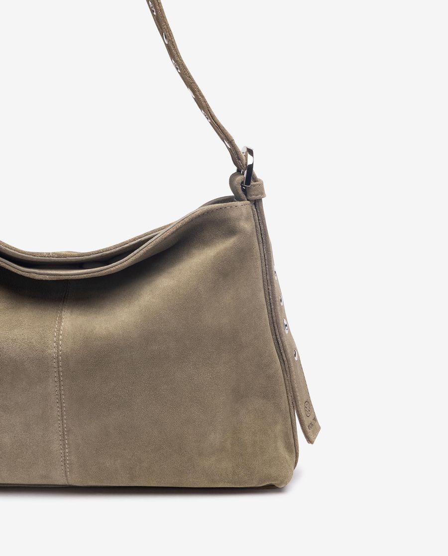 Sac cabas clouté moyen Unisa pour femme - Vert
